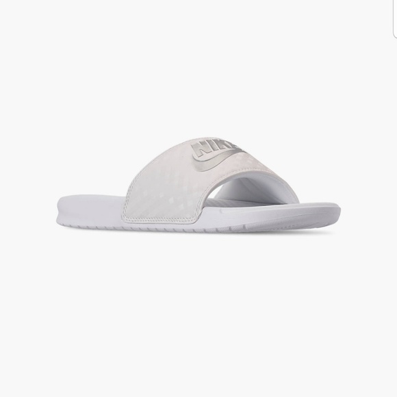 Nike Shoes Womens Nike Benassi Jdi Swoosh Slide Sandals Poshmark